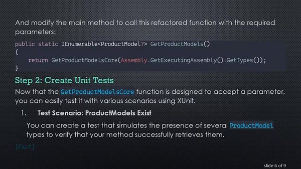 How to Unit Test a Method with Hardcoded Parameters in C#