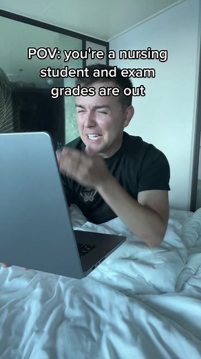 Nursing Student Exam Grades Reaction | Nurse Humor