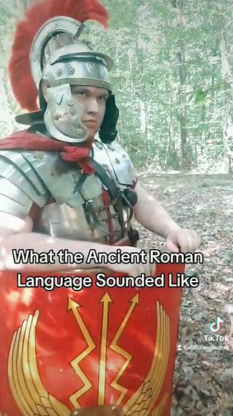 What the ancient Roman Language (Latin) Sounded Like. #rome #romanempire #latin #roman
