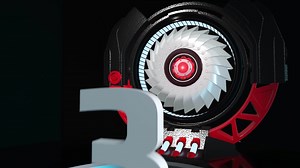 Download Number 3 Motion Graphics Background for free