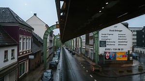 The Wuppertal Suspension Railway – Germany’s 1901 Hanging Train in Action
