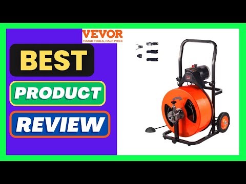 Best VEVOR Drain Cleaning Machine Review
