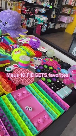 Nosso top 10 fidgets favoritos 😍. #fidgettoys #polvosentimental #fidget