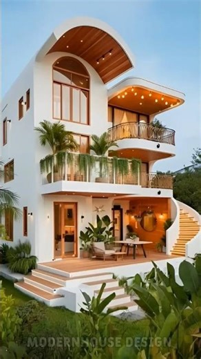 Ultra Modern Charming American Luxury House | Dream Home Design Ideas #modernhouse #homedesign