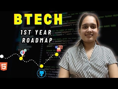 BTech 1st Year Complete Roadmap - FREE COURSES 🔥
