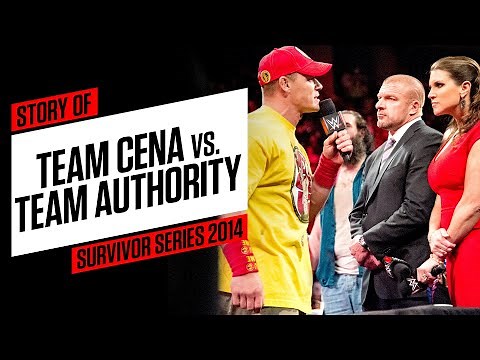 Story of John Cena vs. The Authority at Survivor Series 2014