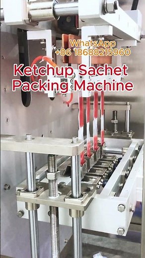Ketchup sachet packing machine | Ketchup Packaging Machine | Tomato Ketchup Sachet Packing Machine