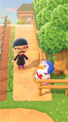 【島民観察】のんびりホッケー#あつ森 #あつまれどうぶつの森 #animalcrossing #animalcrossingnewhorizons