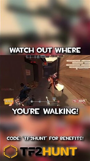 WATCH OUT WHERE YOU'RE WALKING! #tf2 #teamfortress2 #tf2shorts