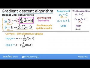 Week 01- Video 16- Implementing gradient descent