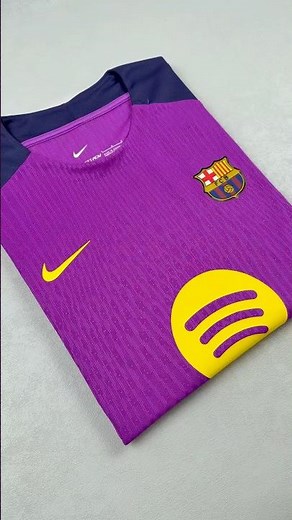 25-26 New FC Barcelona Purple Training Kit Football Shirt 🔥 New Soccer Jerseys