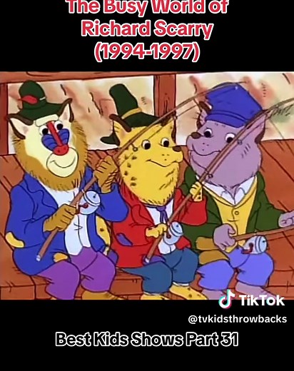 The Busy World of Richard Scarry: A Nostalgic Animated Kids Show