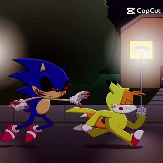 SONIC EXE VS TAILS 🔵🟡💀 #sonicexe #tails #sonic #edit #god