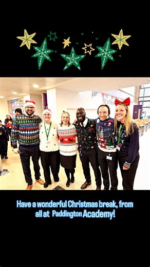 Paddington Academy on Instagram: "Thank you to all of our hard-working staff for everything this year, and well done to our equally hard-working students for all you've achieved this term! Wishing everyone in our Paddington Academy community a wonderful Christmas break. #paddingtonacademy #excellence #hardwork #christmasdinner #chtistmasjumper"