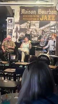 Live jam session at Maison Bourbon Jazz Club, New Orleans!