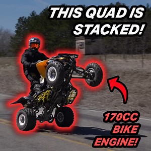 Our 170cc Quad Can Barely Control All This Power! | CboysTV