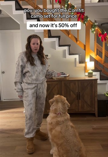 my absolute favorite set to date from @Comfrt sweatpants in showcase 🤍 #comfrt #comfrtcamo #comfrtset