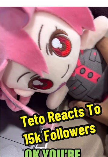Teto and I were supposed to celebrate hitting 15k followers but her damn voice bank kept messing everything up- Besides that though thank you guys so much we really appreciate it so much!!🥹🫶🏾 #kasaneteto #tetokasane #synthv #vocaloids #teto
