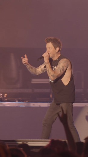 On Stage with Simple Plan in Scooby Outfits