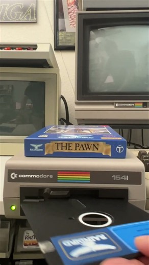 Playing The Pawn on real C64 hardware is a vibe 🕹️ #retro #c64 #vintagegaming