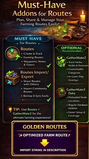 A smoother way to skin routes in WoW #wow #skinning #gaming