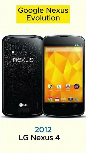 Google Nexus Phones Evolution #google #pixel #googlepixel #samsung #samsunggalaxy #huawei #motorola