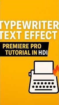 Create AMAZING Typewriter Text Effect in Minutes