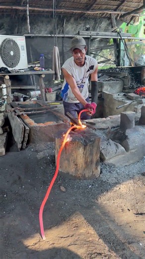 salah satu jenis bahan baku pengrajin pandai besi didesaku #new #nature