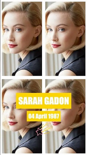 Sarah Gadon Canadian Actress | Filmography & Life