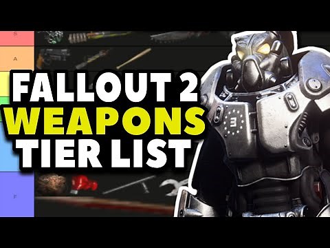 Fallout 2 - Weapons Tier List