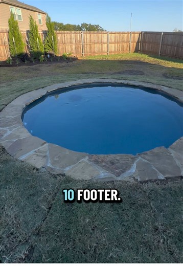Texas Pocket Pool: Unique 10ft Oklahoma Flagstone Design