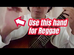 How to play reggae with acoustic guitar
