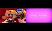 Mix of 2 videos from youtube : Yankee Doodle x Barney Theme Song