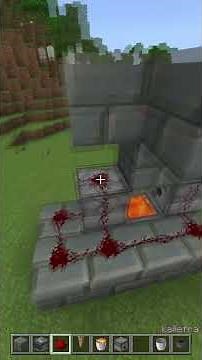 how to make an Infinite lava | kailefra #minecraft #farm