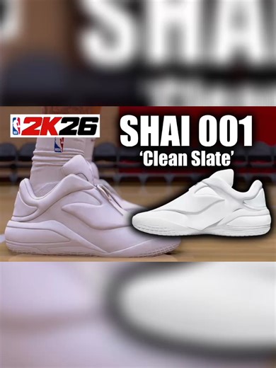How to Make Converse SHAI 001 'Clean Slate' ❄️ | NBA 2K26 Shoe Creator 👟 NBA 2K26 Shoe Creator Tutorial – Converse SHAI 001 Clean Slate Full breakdown of colors, materials & layers 🔥👟 #nba2k #2kcommunity #shoecreator #tutorial