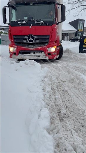 Heavy Snowfall in Denmark ❄️ Extreme Winter Weather | Denmark Snowstorm | Copenhagen Snow Update