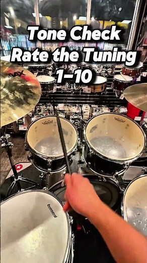 Drum Kit Tone Check — Snare & Kit Tuning Test