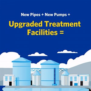 3.7K views | With our Infrastructure Improvement Plan, we invest in new pipes, new pumps, upgrades to our treatment facilities, and more to help us continue to provide safe, clean, reliable water to more than 2 million people in California every day. Learn more at: calwater.com/IIP #InfrastructureImprovemen | California Water Service | Facebook