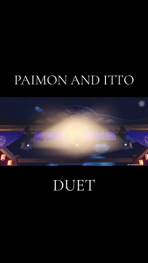 Paimon and Itto Sing-Along | Funny Song Compilation