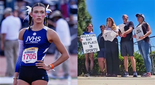 Protests Erupt At California Girls’ Track Meet After Dominant Performance From Trans Athlete AB Hernandez