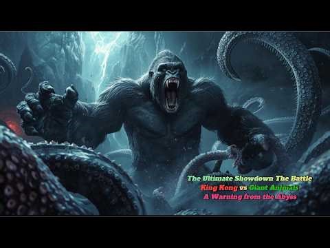 The-Ultimate Showdown The Battle of King Kong vs Giant Animals A Warning from the Abyss
