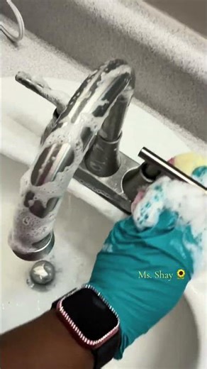 POV cleaning with CIF + Scrub Daddy 😮‍💨 #cleantok