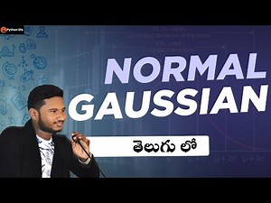 Normal Gaussian Probability Distribution in Telugu