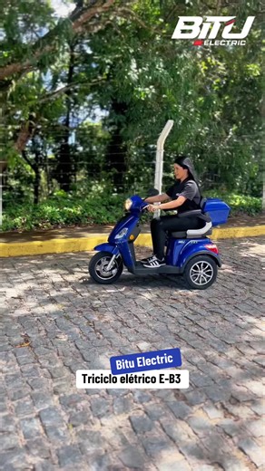 Triciclo elétrico E-B3 Entregamos em toda região do Nordeste! 12x sem juros no cartão