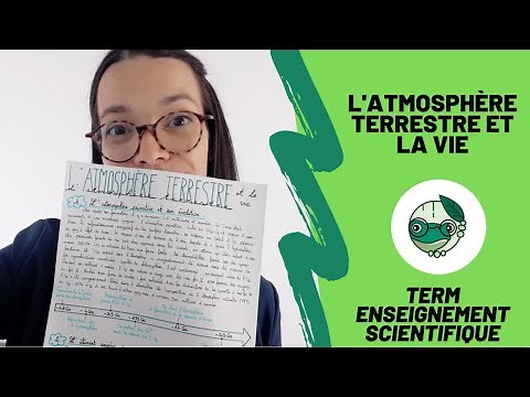 L'atmosphère terrestre et la vie - Term enseignement scientifique - Madame SVT