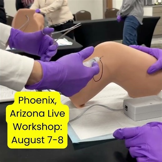 Watch a joint injection demonstration in action 💉🙌