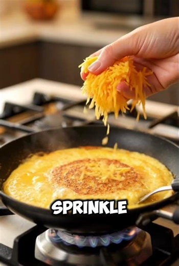 Cheesy Breakfast Omelette Recipe | Quick & Easy Breakfast #cheeseomelette