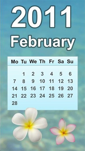February 2011 Calendar