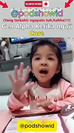 Kumpulan Momen Gen Alpha Ngaji Core Paling Kocak & Random!