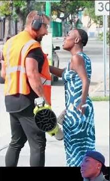 Man Blows Women's Wigs Off on Purpose - Controversial Prank Video!